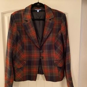 Plaid blazer